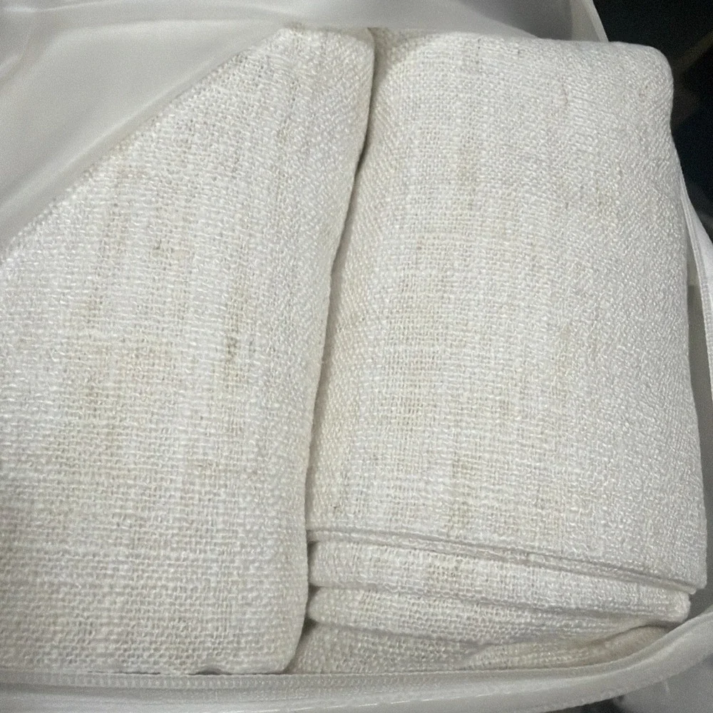TWOPAGES Liz Linen Drape Pleated Curtains (1) 52
